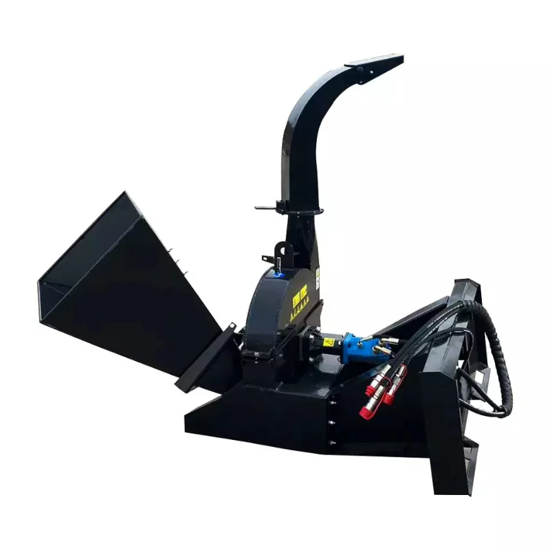 Manufacturer Wood Chipping Machine Wood Chipper Shredder for Skid Steer Loader