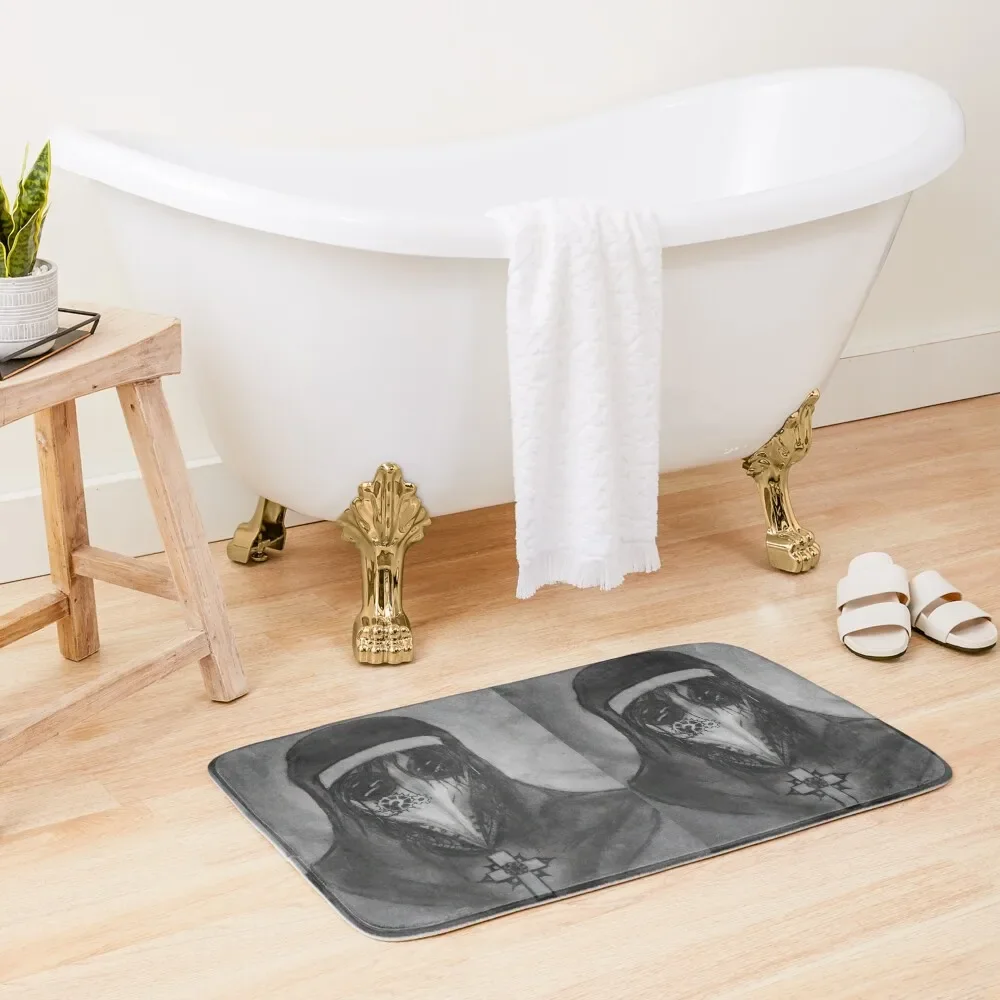 

Plague Nun Bath Mat Bathroom Deco Bathroom Rug Set Mat