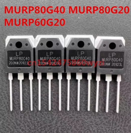 Original 2PCS/  MURP80G40 MURP80G20 MURP60G20 TO-3P