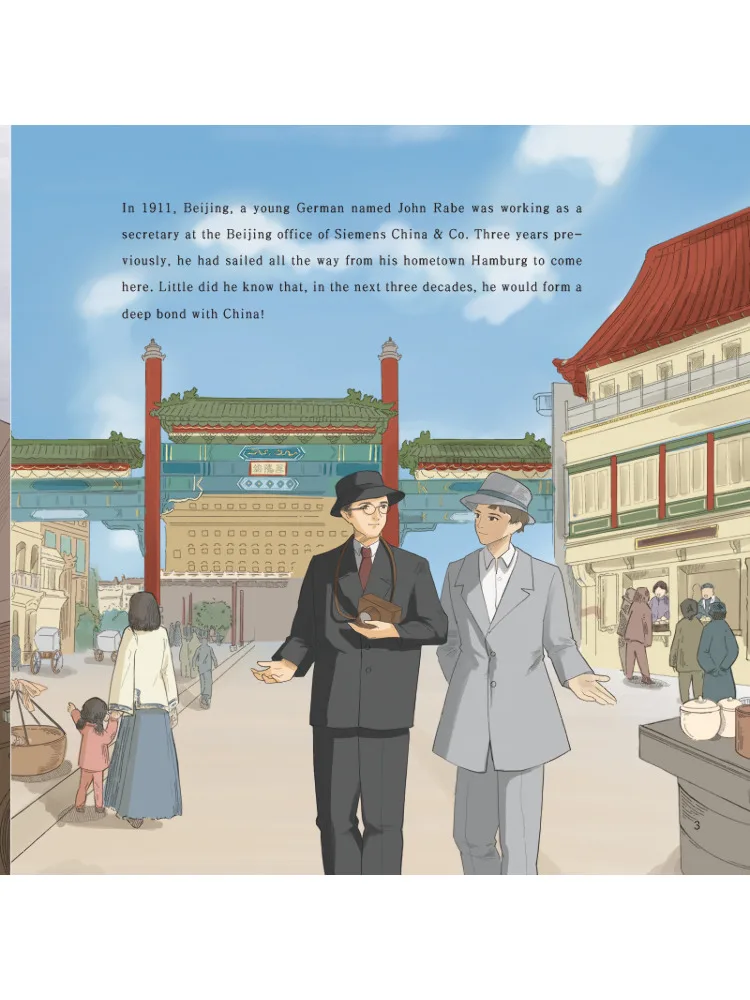 Buch-Winshare John Rabe Zweisprachig auf Chinesisch und Englisch