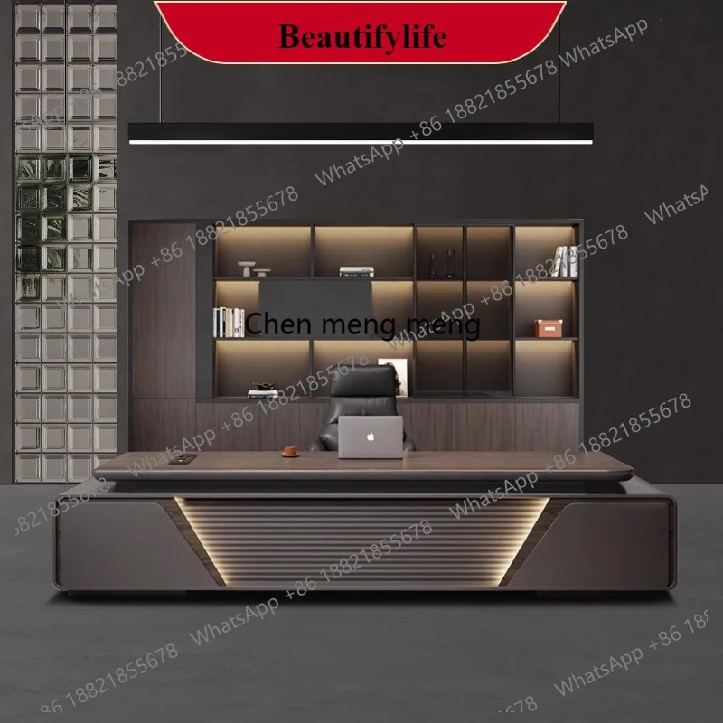 

irregular room decor office desk Large size beauty wooden Save space office desk creative meuble bureau lounge suite furniture