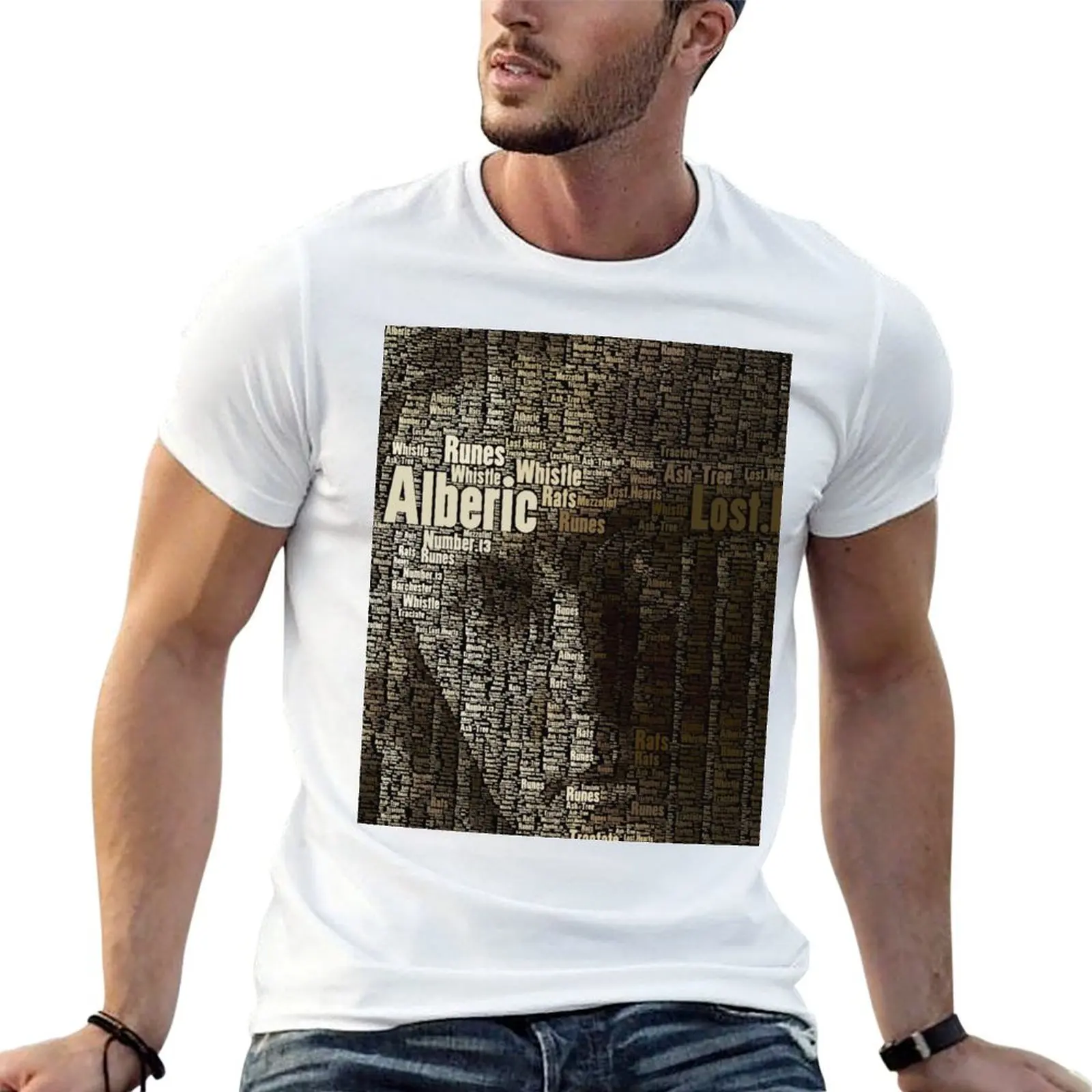 

M R James - Antiquary (in words...) T-Shirt t shirts for man cotton mens graphic t shirts T-Shirt