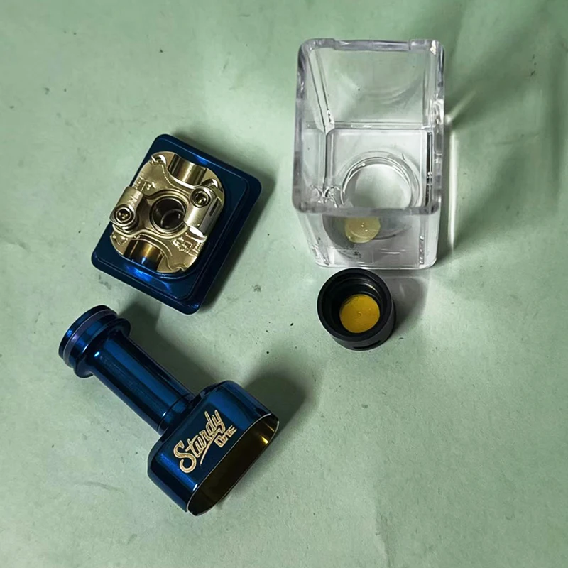 DOTMod Dotaio V1/V2 Mod BB Billet Boro Trim Parçası için Sağlam Tek Stil RBA Tank Kiti Birden Fazla Boyutta Mevcut (1/2/2.5/3.0/4.0mm)
