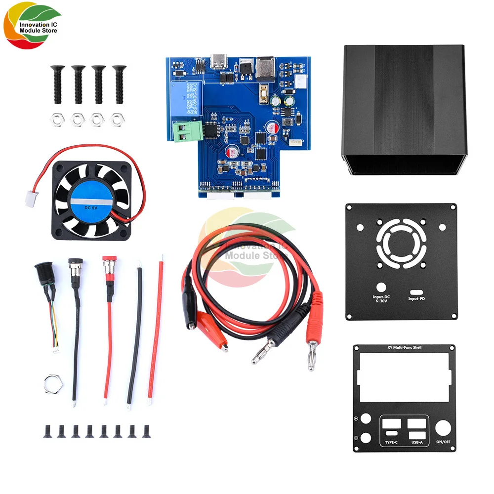 

XY-3606 DC CNC DC Stabilizer Power Supply Aluminum Alloy Housing DIY Kit with Full Protocol PD Fast Charging Type-C Port