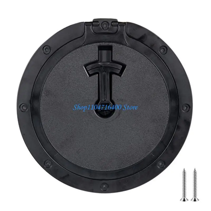 

y1gd 8'' Marine White Circular Non Slip Inspection for Hatch Deck Plate Lid for Acces