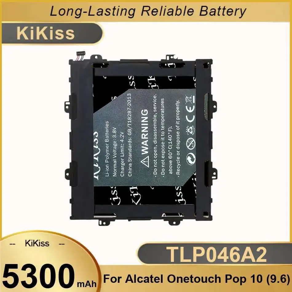 

Аккумулятор для планшета TLP046A2 5300 мАч для Alcatel Onetouch Pop 10, Onetouch Pop 10 9,6, Onetouch Pop 10 9,6, OT-P360X
