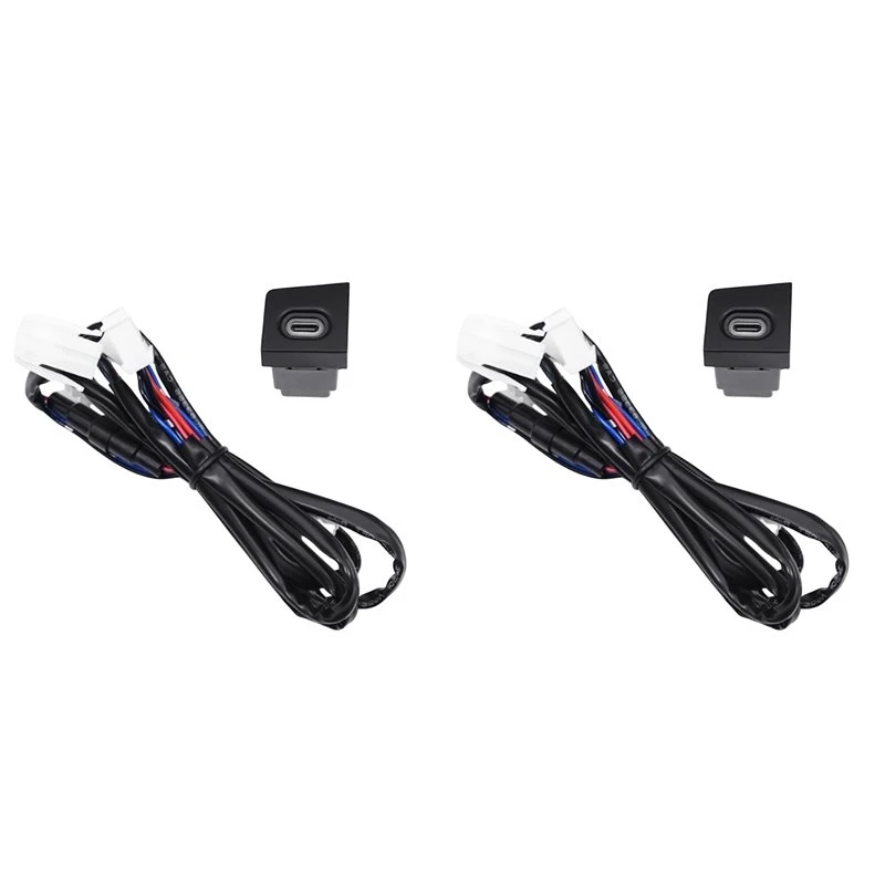 2X Car TYPE-C PD Fast Charger Socket Phone Charging Outlet Power Adapter For VW Magotan B6 2007-2011 Limited Time Offer