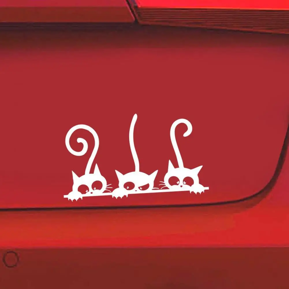 Waterproof  Cute Vinyl Car Styling Decor Sticker Wide Use Car Funny Sticker Adorable   for Truck