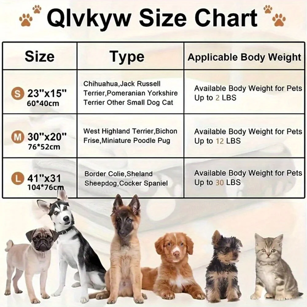 1PC Soft Flannel Fleece Cat Dog Blanket Bed Mats Paw Foot Print Warm Pet Blanket Sleeping Beds Cover Mat For Pets Supplies