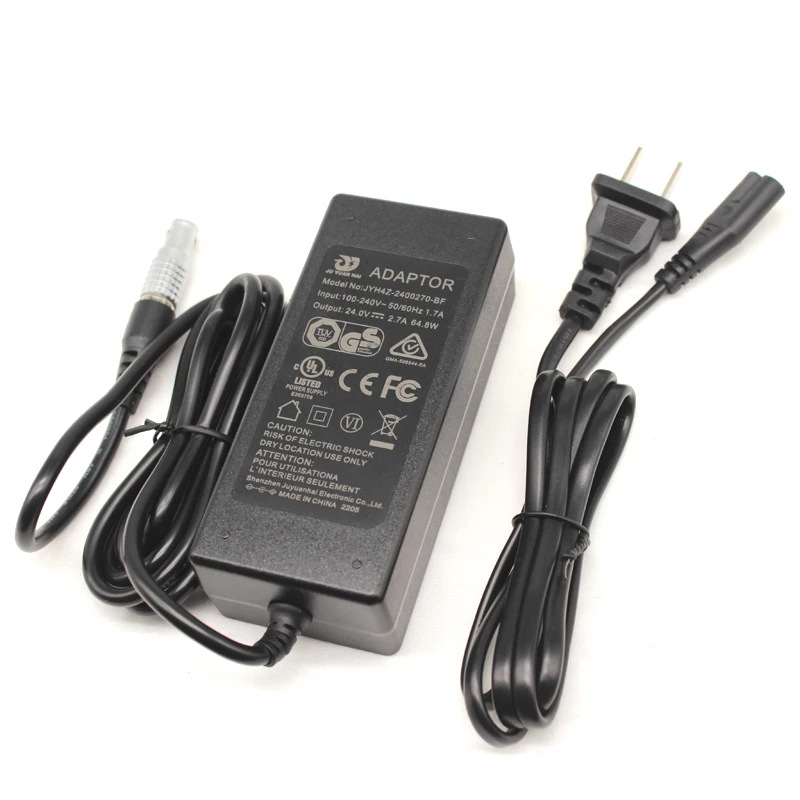 

2025New GEV242 Battery Charger for GEB371 GEB373 Li-ion External Battery GPS Total Station 1B 5pin