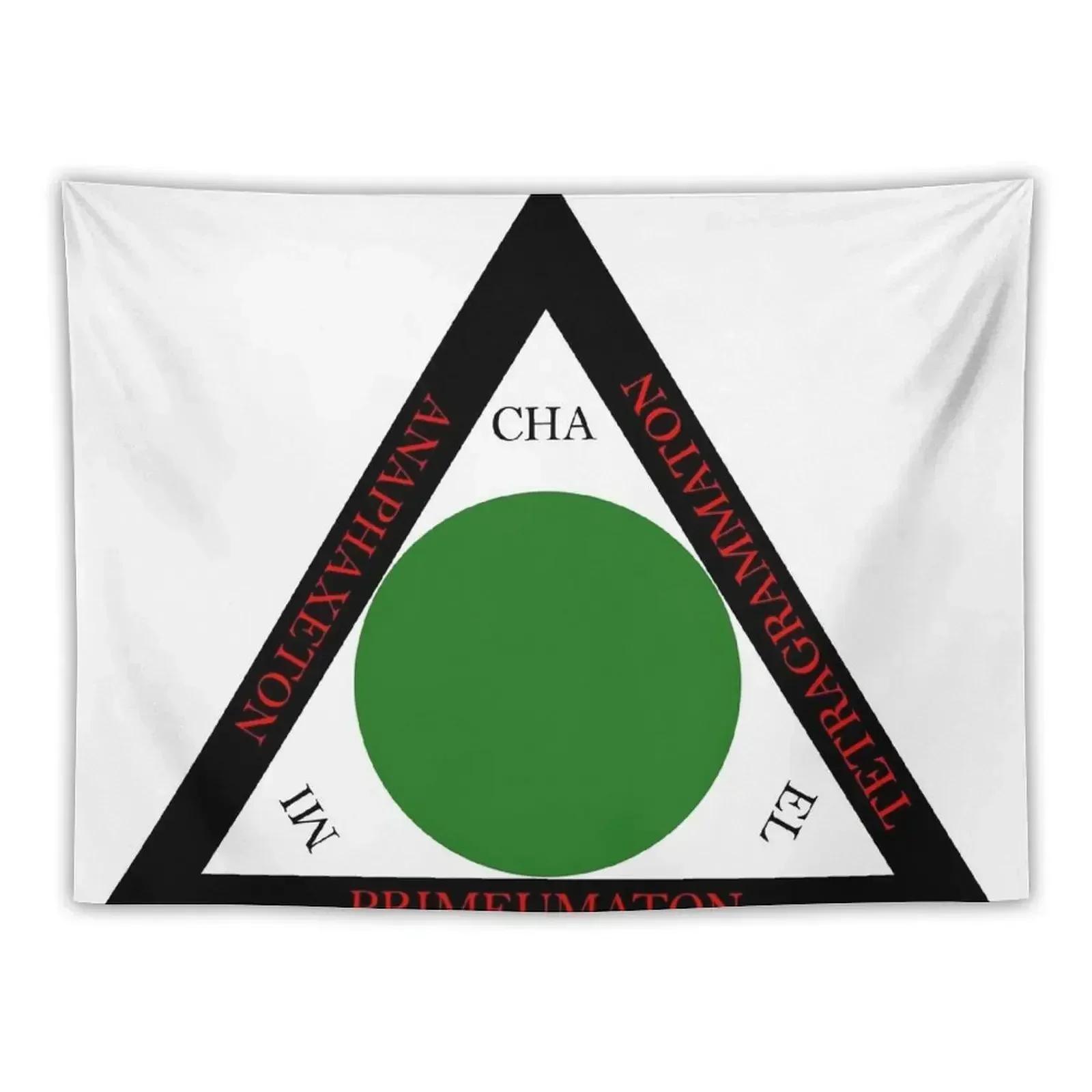

Goetia Triangle - Traditional Greek Version Tapestry Aesthetic Room Decor Home Decorating Hanging Wall Carpet Wall Tapestry