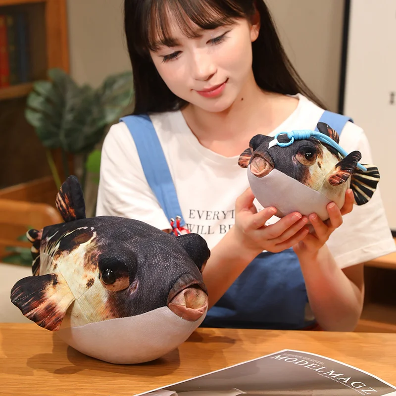 Pufferfish stuffed pillow product image