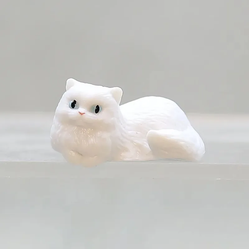 1Pc Cute Cartoon Cat PVC Home Decoration for Water Cup Lid Computer Top Fish Tank Aquarium Edge Micro Landscape Desk Ornaments