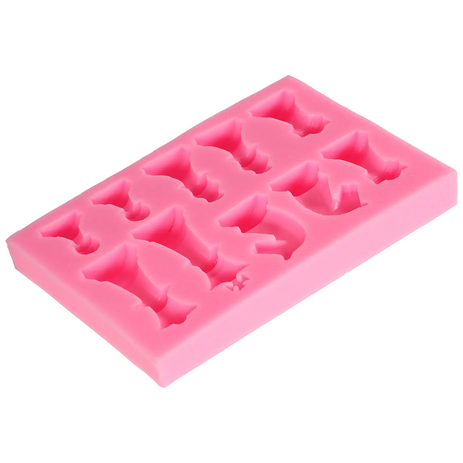 

1 set Chess Mold Silicone Pink Resin Casting Kit DIY Chess Piece Molds Reusable Game Accessories Jewelry Making Supplies