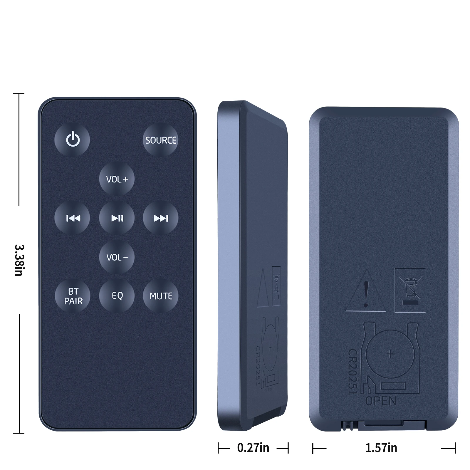 Neue Fernbedienung für Logik L32SWLB14 L32SBT15 Soundbar