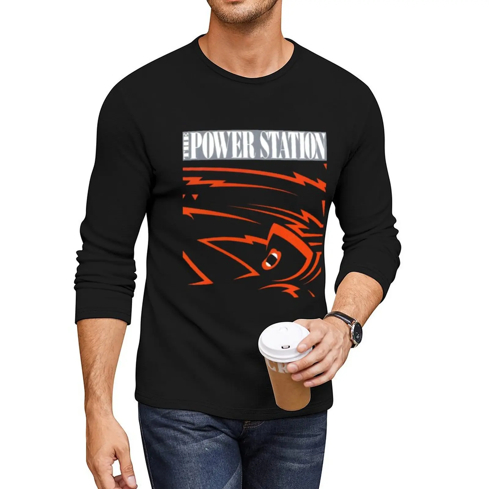 Duran Duran THE POWER STATION Long T-Shirt anime mens t shirt graphic