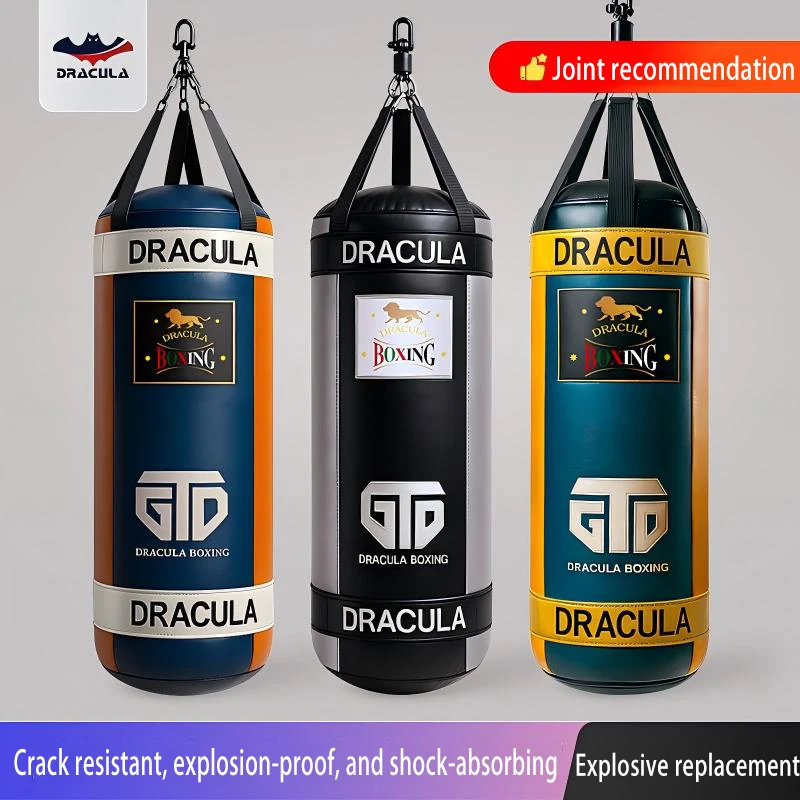 Punching Bag，Unfilled for Adults Heavy Boxing Bag Hanging MMA Men  Empty customizedBoxing Punching Heavy Bag , 180*50cm