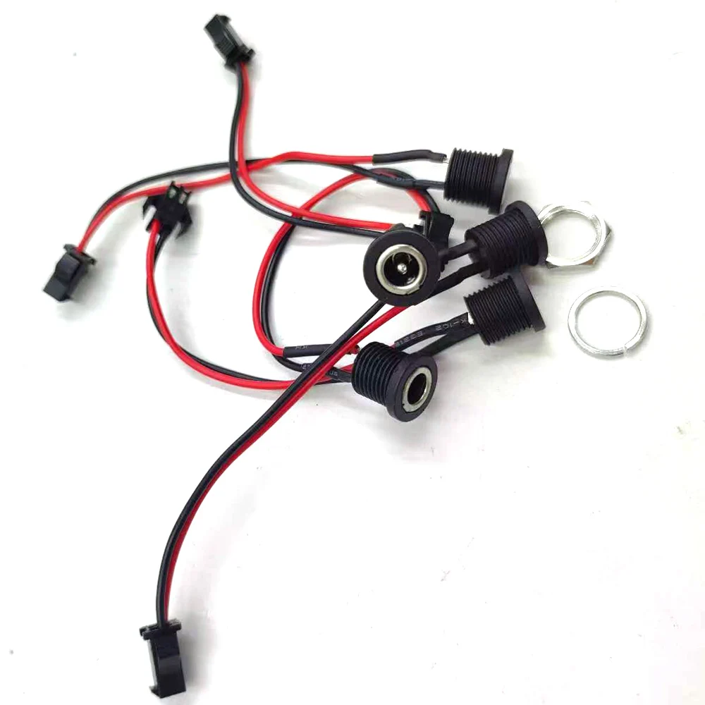 DC-099S ribbon cable to SM head waterproof DC power interface 2.5mm to XH2.54 electric scooter intelligent speaker accessories