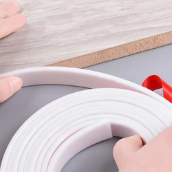 5M U Shape Edge Banding Furniture Corner Protectors Flexible Self Adhesive Wood Board Cabinet  Repair Restoration Veneer Trim
