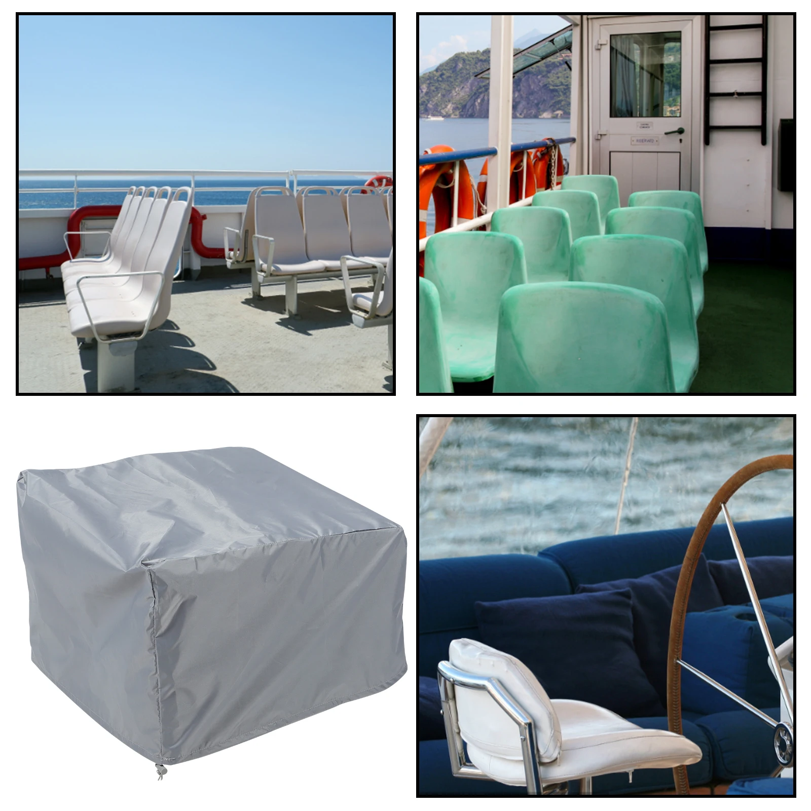 

Lightweight Waterproof Seat Cover Electric Wheelchair Fold Boat Covers for Damaged Seats