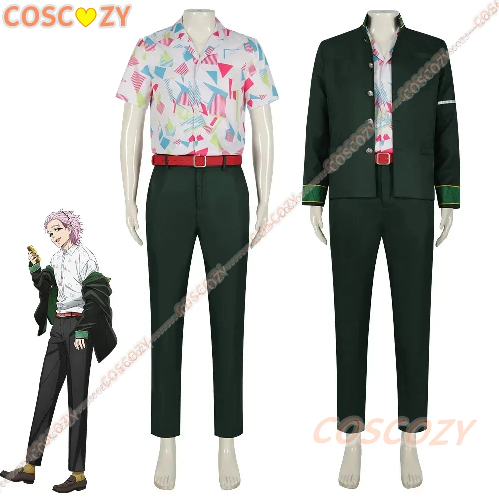 Anime Wind Breaker Cosplay Costume Miki Kiyonoi Hayato Suo Bofurin Akihiko Nirei Miki Kiyonoi Shirt Coat Pants Tie Men's Suit