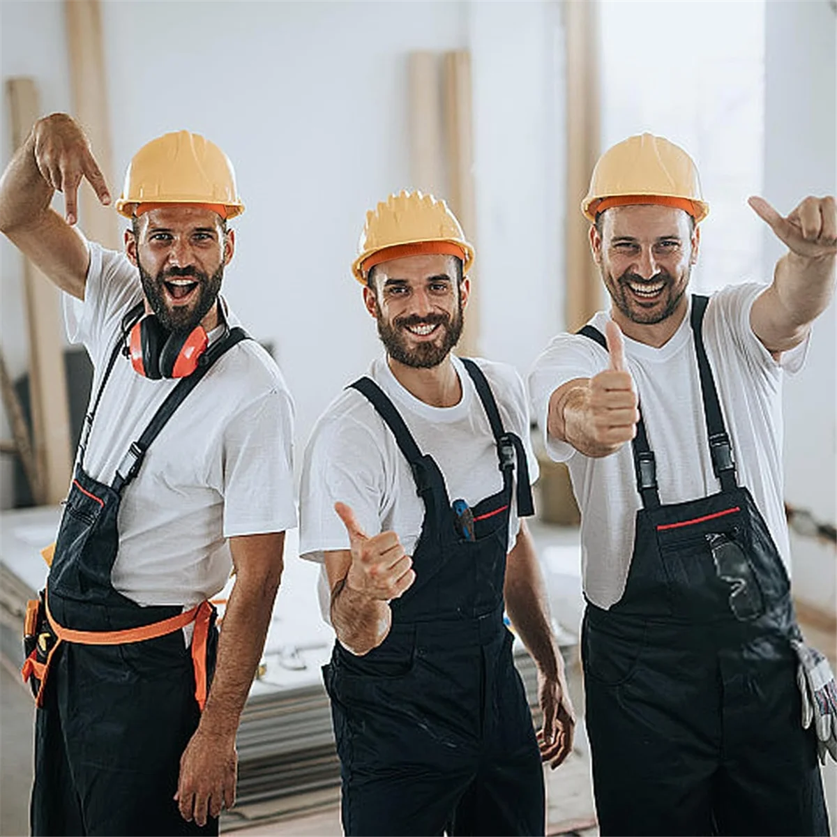 ممتاز! عصابة رأس ذات قبعة صلبة - قبعة صلبة قابلة للغسل من القطن، بطانة ذاتية اللصق، قبعة صلبة قابلة لإعادة الاستخدام، وسادات عرق 12 قطعة