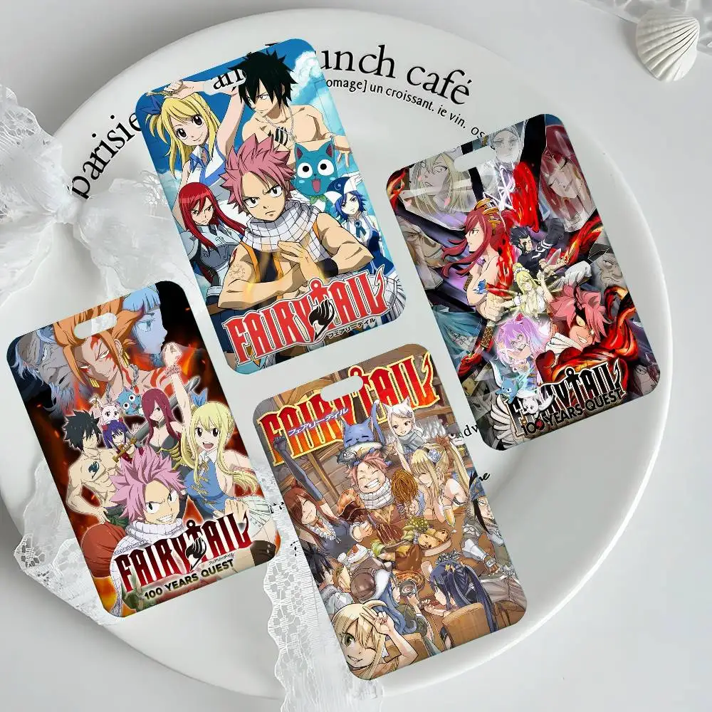 

Бесконтактный чехол для карт F-Fairy Tail NFC для студенческих, проездных, удостоверений личности и разрешений на работу.