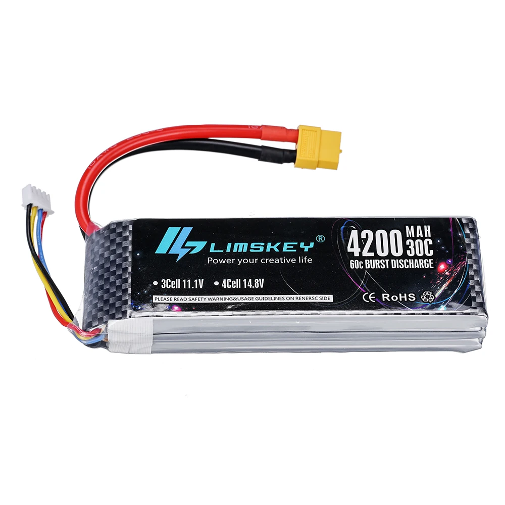 11.1V 4200mah Rechargeable battery For RC Drone Cars Airplane Helicopters Boats Toys Robot Upgrade 2200mah 3s 11.1v Lipo Battery