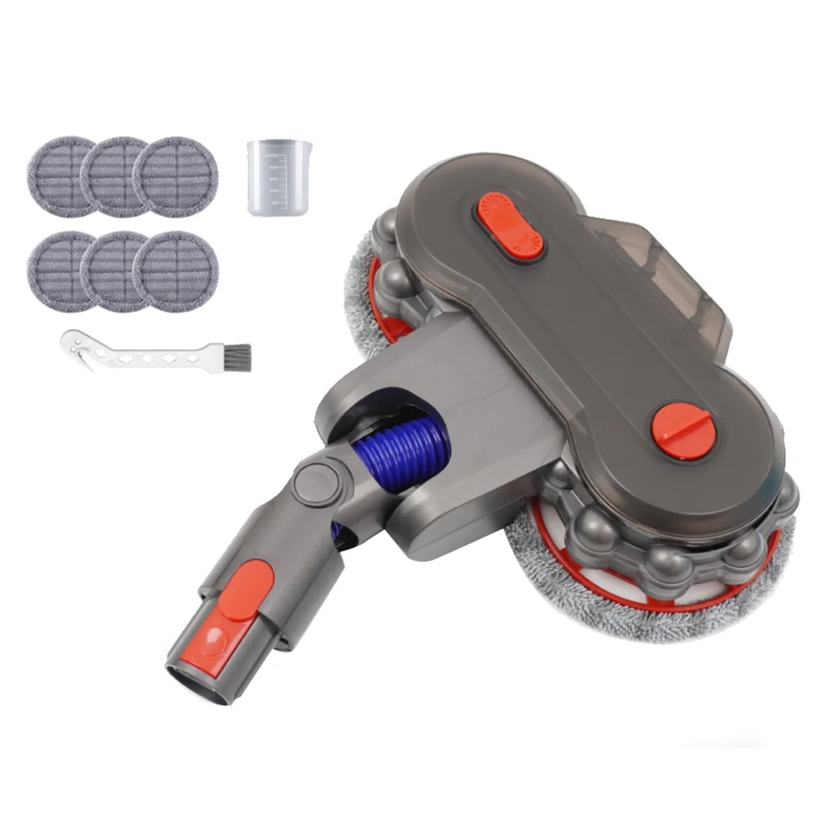 Electric Floor Mopping Head for Dyson V15 V8 V7 V10 V11 Vacuum Cleaner Attachments Mop with Removable Water Tank