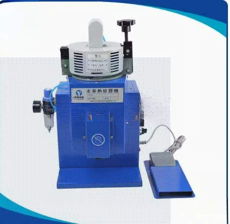 Hot Melt Glue Gluing Machine 0-300°C Adhesive Dispenser Equipment Tool Blue for Toys Bonding X001 800W 110V