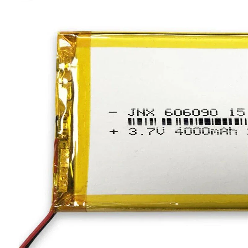 606090 Lipo 3.7V 4000mAh Rechargeable Lithium Polymer Lithium Battery High Capacity for Power Bank MP4 PSP PAD Tablet Laptop