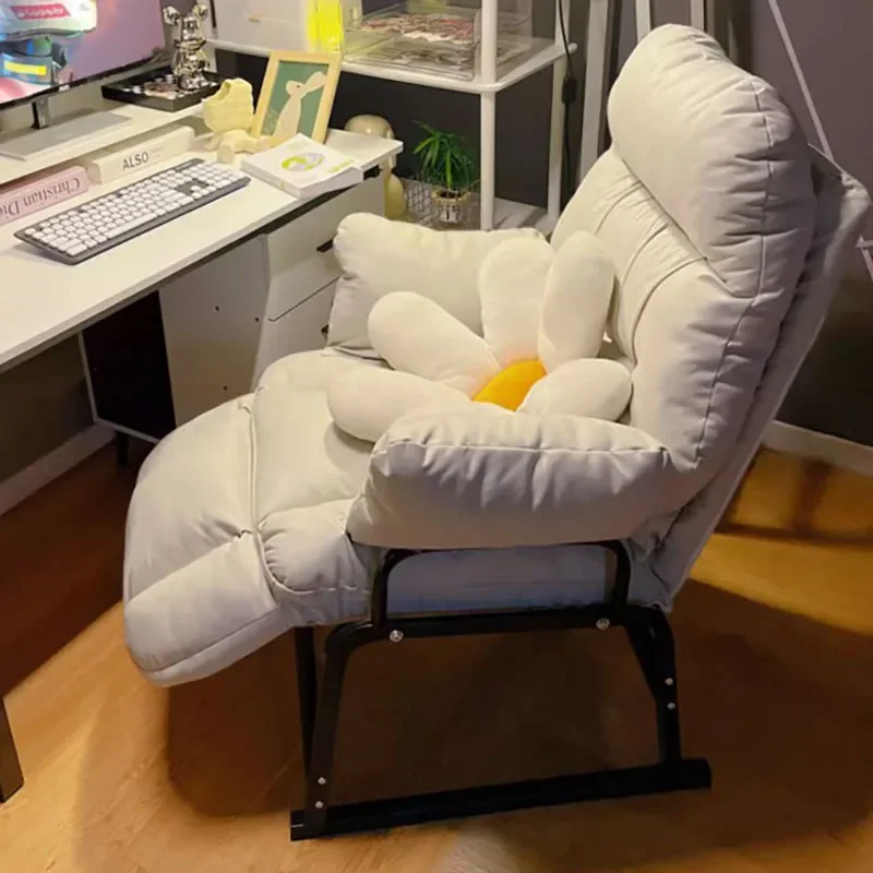 Pillow Comfy Ergonomic Office Chair Back Cushion Home Study Recliner Chair Footrest Portable Sillas De Oficina Furniture
