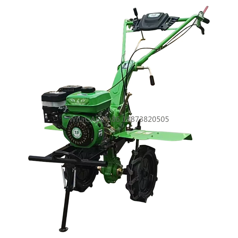 Factory Price Mini Agricultural Gasoline Power Tiller New Condition Rotary Tiller Cultivator Machine with Core Engine Component