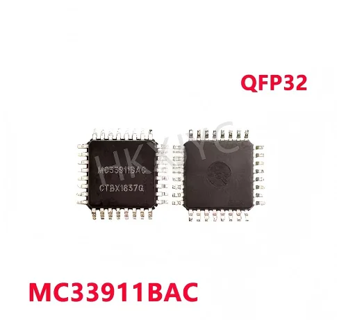2-10/PCS New MC33911BAC QFP-32 Automotive computer board glass elevator vulnerable chip In Stock