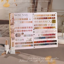 MOSI 120 Colors Multicolor Nail Gel Set Nail Salon 2024 New Hot item Professional Fashion Nail Art Kit Nail Shop Custom