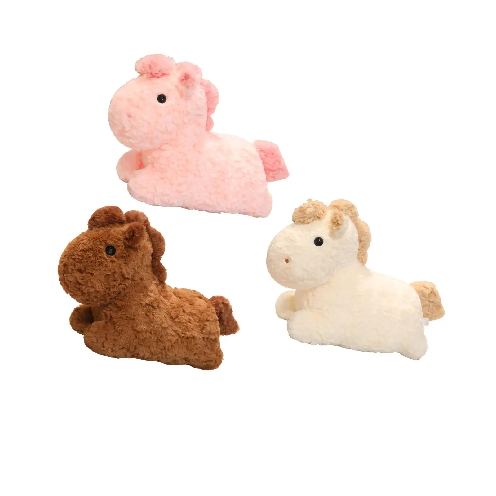 Cavalo de pelúcia decoração da sala estar engraçado macio plushies brinquedos de pelúcia brinquedos animais bonito cavalo brinquedo de pelúcia para meninos meninas presentes