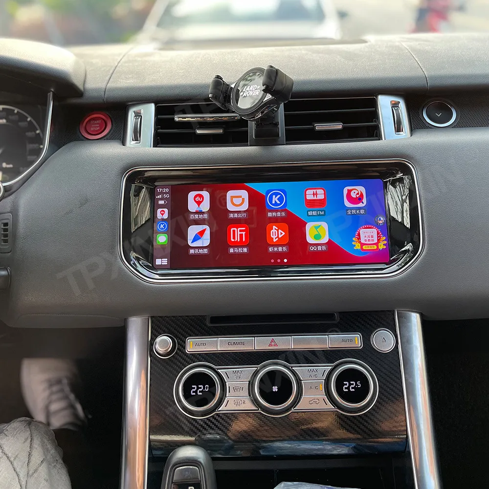 كوالكوم لاند روفر رينج روفر سبورت 2014 ~ 2017 أندرويد كاربلاي راديو السيارة السيارات مشغل وسائط متعددة نظام تحديد المواقع نافي رئيس وحدة #6