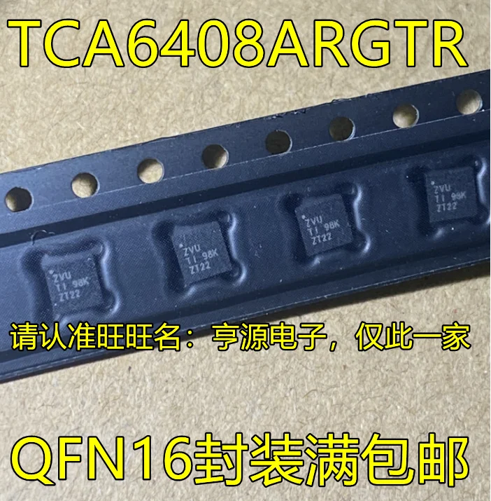 

10pcs original new TCA6408 TCA6408ARGTR silk screen ZVU QFN-16 interface IC