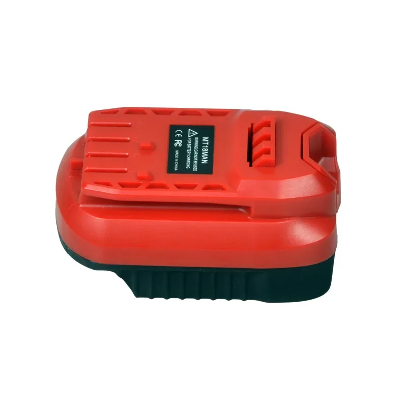 For Milwaukee 18V Li-on Battery Convert To for Craftsman Power Tool MT18SNAP DM18SNAP DM18MAN MT18MAN for Dewalt Battery Adapter