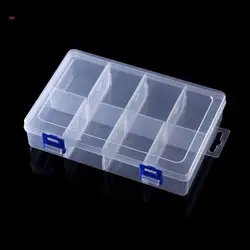 Tool Box Hardware Storage Organizer Small Parts Case Portable Plastic Tackle Container with Removable Dividers