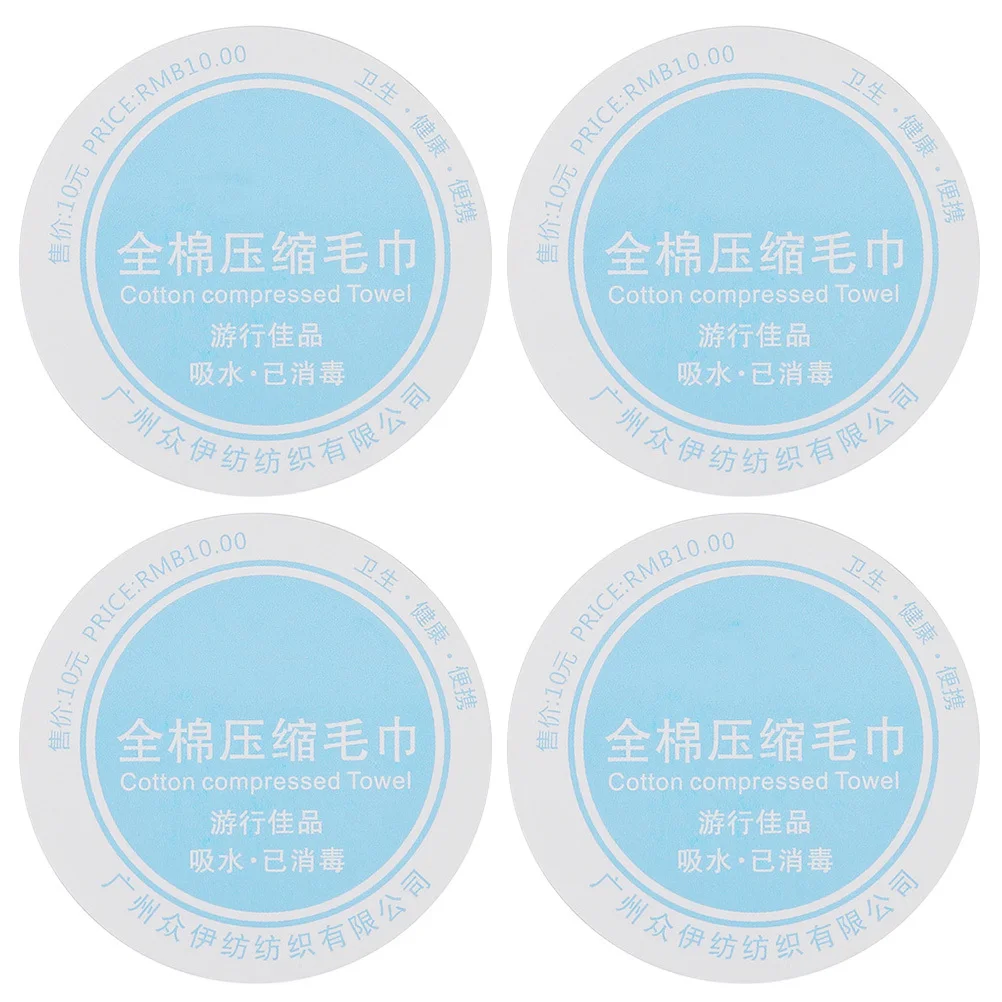 

5pcs Portable Towels Disposable Travel For Camping Hiking Outdoor Quick-Dry Water-Absorbing Wipes Compressed Traveling