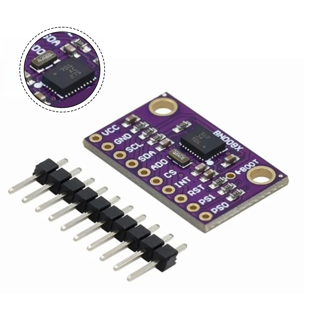 Battery Powered Motion Tracking Sensor 25.8*15.5mm 9DOF Sensor Module Compact IoT Device Efficient Battery Life