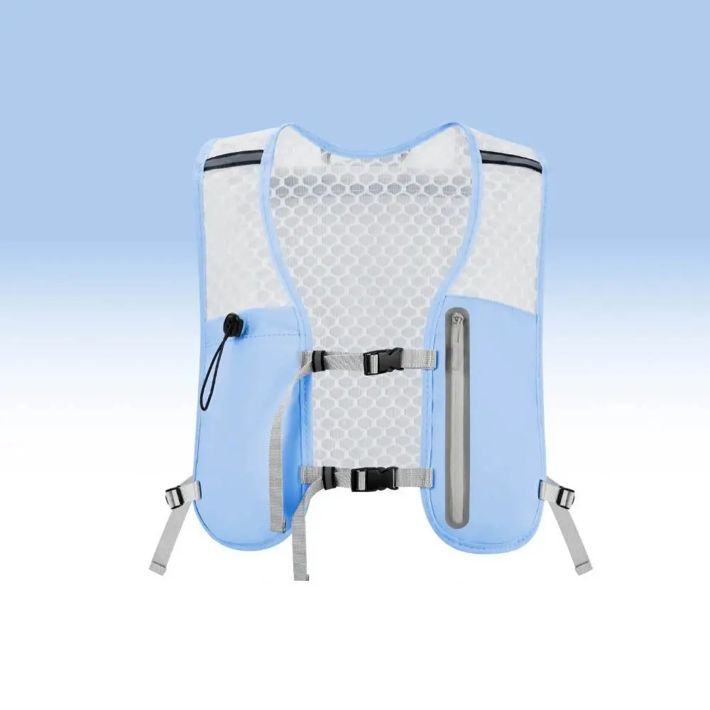 Breathable Hydration Running Vest Non-Slip Reflective Design Bladder Chest Pack Waterproof Convenient Hydration Vest Sport Bag