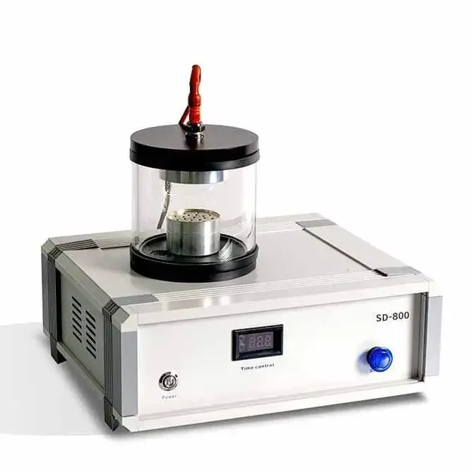 Laboratory Target Materials Vacuum Sputtering Coater Science DC Compact Automatic Ion Magnetron Sputter Coating Machine