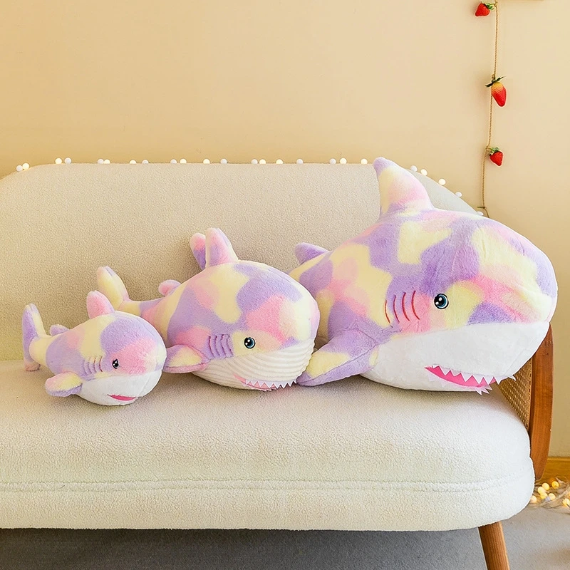 Realistische Ozean Kreatur Plüsch Spielzeug Gefüllte Hai Puppe Große Kaninchen Fell Maschine Greifen Puppe Kinder Geschenk Weiche Kuscheltier Spielzeug