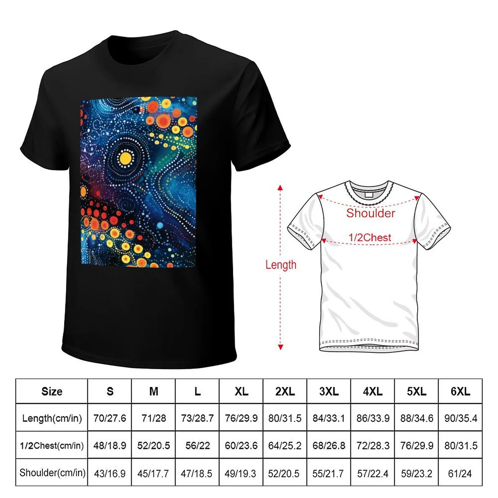 Aboriginal-dotted-Art-06 T-Shirt cotton t shirt pack T-Shirt