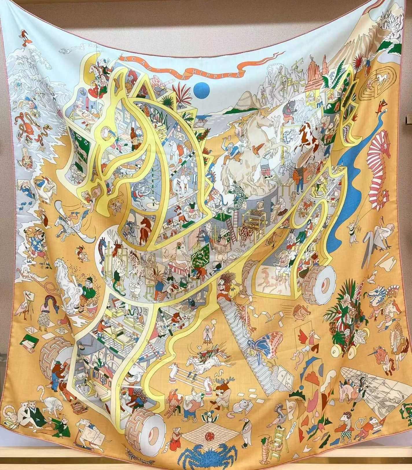 

Элитный бархатный квадратный платок Camere, женский роскошный шелковый шарф, модный летний декоративный геометрический платок для женщин в стиле конного спорта и колледжа