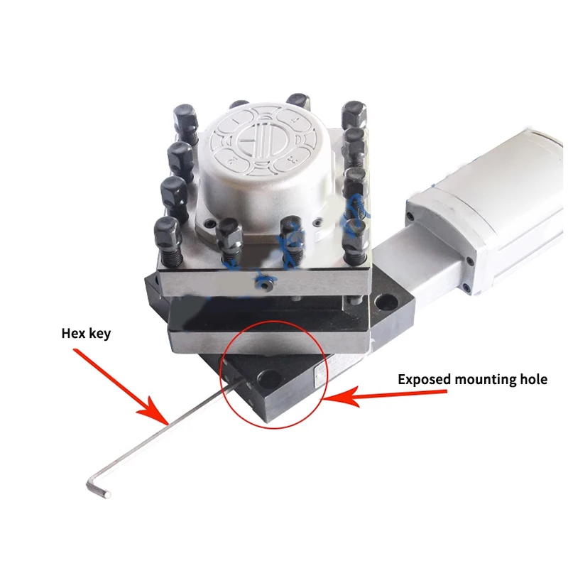 

LD4B--6125-57 High Precision CNC Electric Tool Holder Low Noise General Vertical Turret Free Lift Lathe Accessories Tool Post