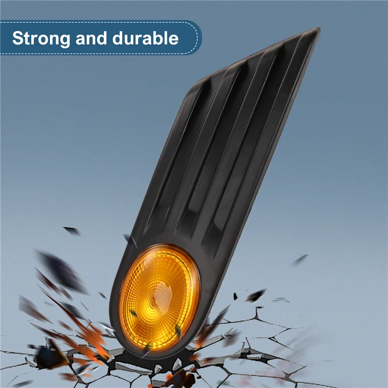 

AB61-Car Fender Indicator Light Cover 63132751503 63132751504 For Mini Cooper R56 R57 2007-2013 Side Marker Signal Panel