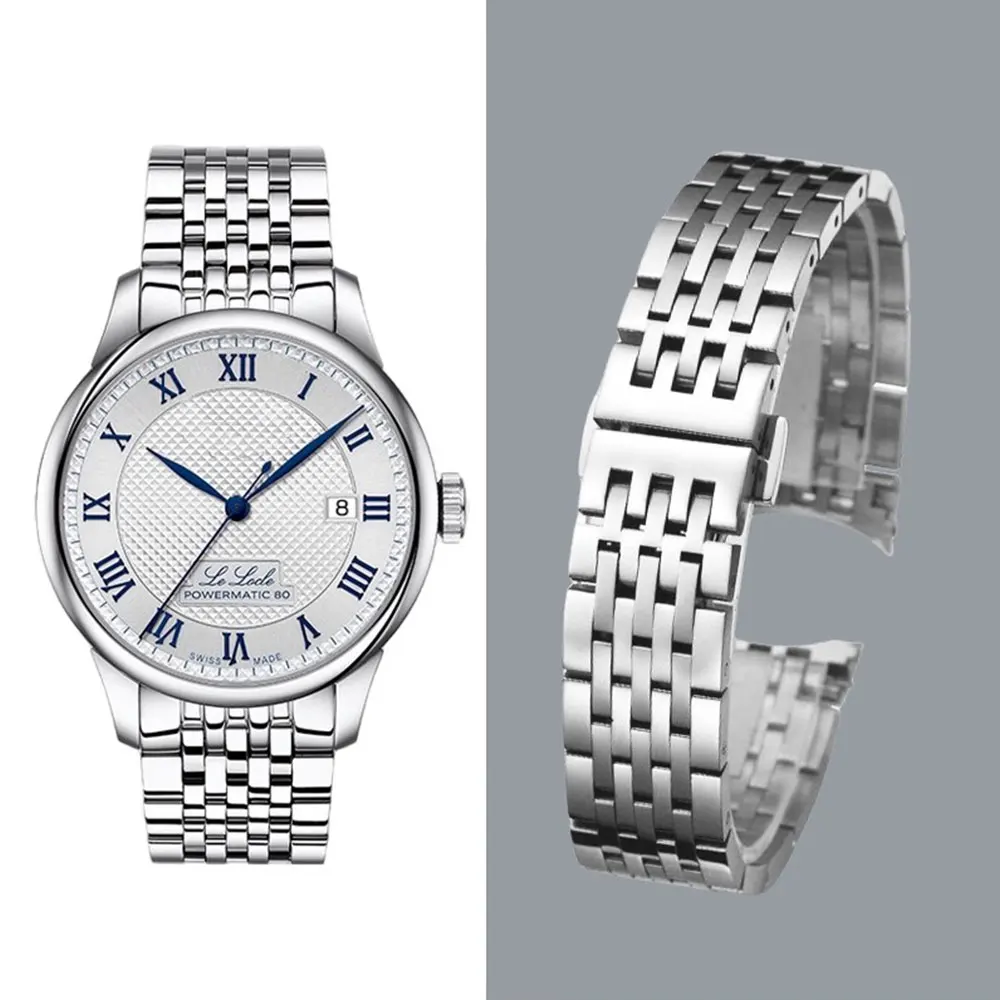Браслет для часов TISSOT 1853 Le Locle Couturier T006 T41, ремешки для часов из нержавеющей стали, водонепроницаемый антикоррозийный ремешок для часов 19 мм
